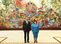 Milli Məclisin sədri Sahibə Qafarova Monqolustanın Baş prokuroru ilə görüşüb (FOTO)