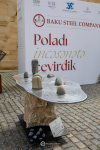 "Baku Steel Company" Xalça Festivalında polad sənətini təqdim etdi (FOTO)