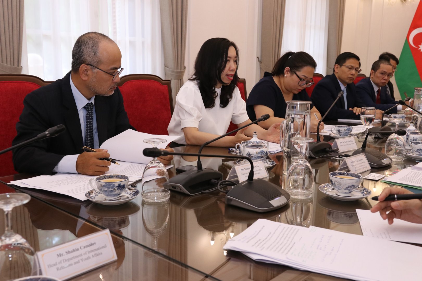 Fuad Muradov Vyetnamda bir sıra rəsmi görüşlər keçirib (FOTO)