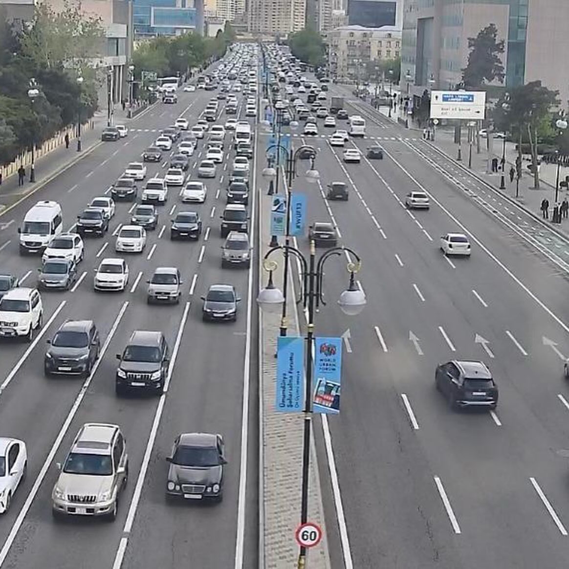 DİQQƏT: Bu yollarda tıxac var - SİYAHI (FOTO)