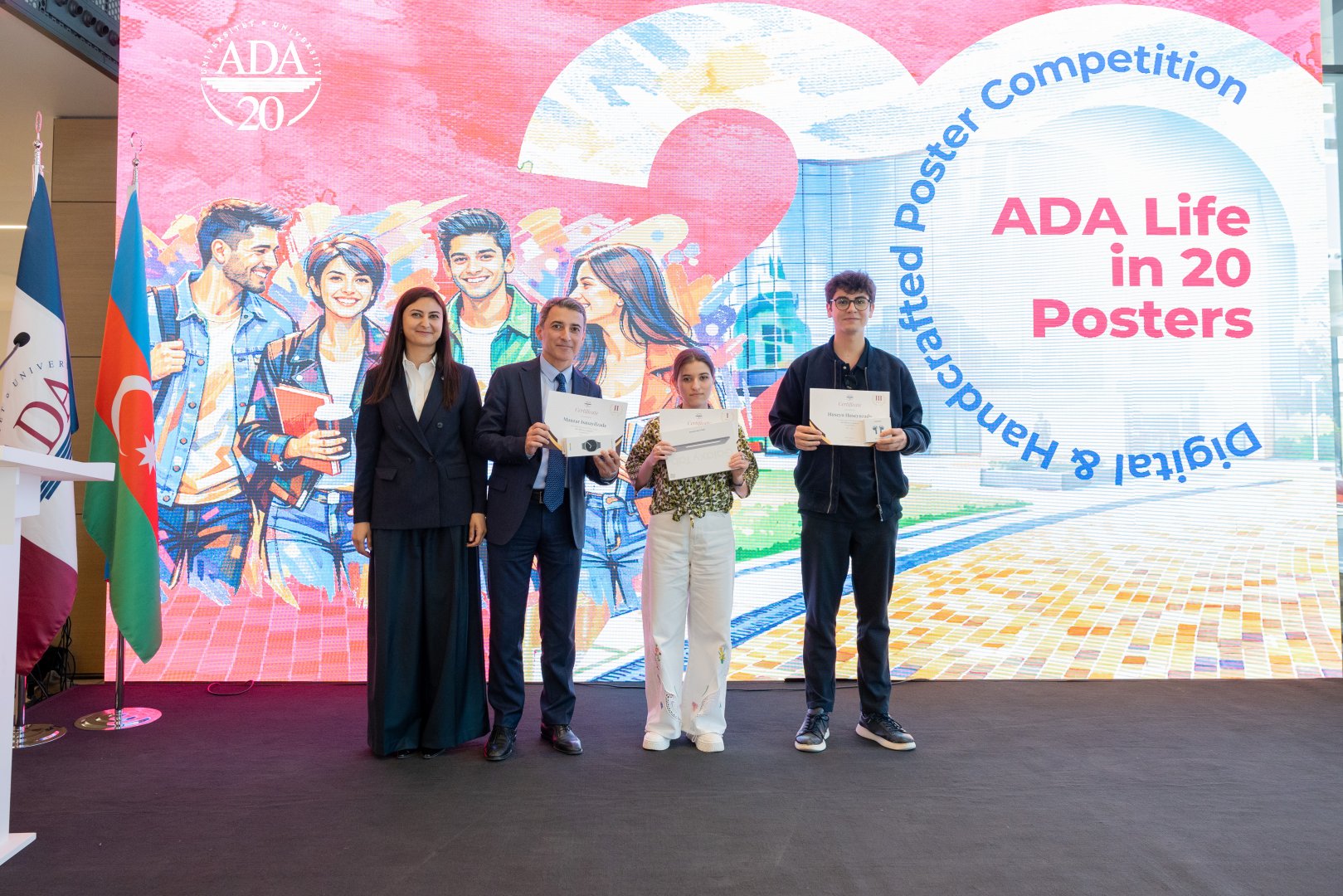 ADA Universitetində tələbələrin sosial məsuliyyət və sənaye əməkdaşlığı layihələri mükafatlandırılıb (FOTO)