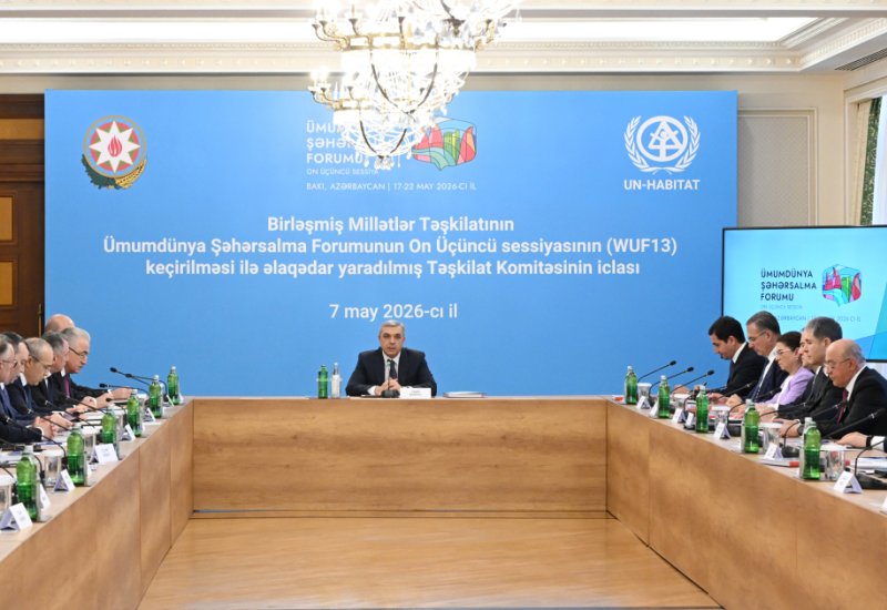 WUF13-ün təşkili ilə əlaqədar yaradılmış Təşkilat Komitəsinin iclası keçirilib (FOTO)
