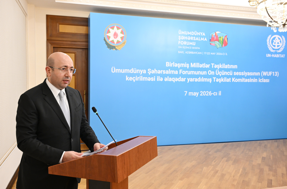 WUF13-ün təşkili ilə əlaqədar yaradılmış Təşkilat Komitəsinin iclası keçirilib (FOTO)