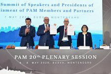 Milli Məclisə Aralıq Dənizi Parlament Assambleyasında müşahidəçi statusu verilib (FOTO)