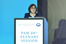 Azərbaycan regional və beynəlxalq enerji təhlükəsizliyinə töhfə verir - Sahibə Qafarova (FOTO)