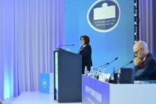 Azərbaycan regional və beynəlxalq enerji təhlükəsizliyinə töhfə verir - Sahibə Qafarova (FOTO)