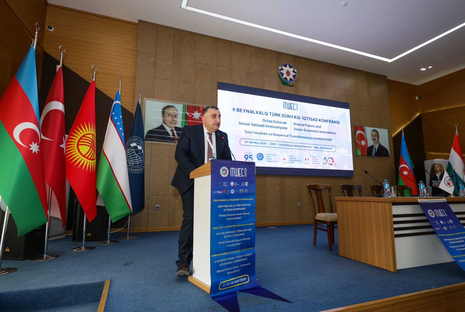 UNEC-də II Beynəlxalq Türk Dünyası İqtisad Konfransı (ITWEC 2026) keçirilib (FOTO)