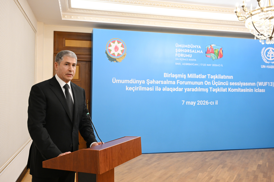 WUF13-ün təşkili ilə əlaqədar yaradılmış Təşkilat Komitəsinin iclası keçirilib (FOTO)