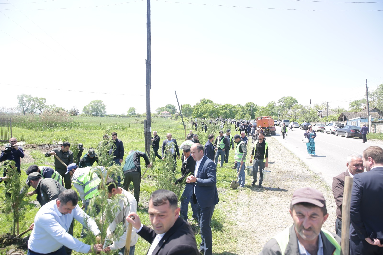 Xaçmazda Ümummilli Lider Heydər Əliyevin xatirəsinə həsr olunan ekoloji aksiya keçirilib (FOTO)