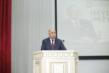 Xaçmaz rayonunda Ümummilli Lider Heydər Əliyevin 103-cü ildönümünə həsr olunmuş konfrans keçirilib (FOTO)