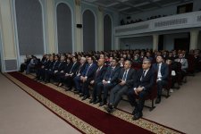 Xaçmaz rayonunda Ümummilli Lider Heydər Əliyevin 103-cü ildönümünə həsr olunmuş konfrans keçirilib (FOTO)
