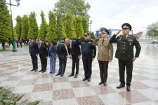 Xaçmaz rayonunda Ümummilli Lider Heydər Əliyevin 103-cü ildönümünə həsr olunmuş konfrans keçirilib (FOTO)