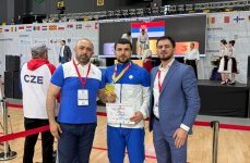Azərbaycan karateçisi Avropa çempionu olub (FOTO)