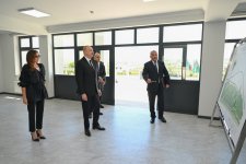 Prezident İlham Əliyev və Birinci xanım Mehriban Əliyeva Cəbrayıl rayonunun Şükürbəyli kəndinin açılışında iştirak ediblər (FOTO)