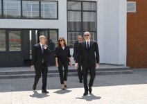 Prezident İlham Əliyev və Birinci xanım Mehriban Əliyeva Cəbrayıl rayonunun Şükürbəyli kəndinin açılışında iştirak ediblər (FOTO)