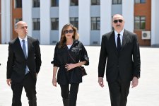 Prezident İlham Əliyev və Birinci xanım Mehriban Əliyeva Cəbrayıl rayonunun Şükürbəyli kəndinin açılışında iştirak ediblər (FOTO)