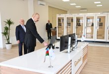 Prezident İlham Əliyev Cəbrayıl rayonunun Soltanlı kəndində “Şəfəq” yarımstansiyasının açılışında iştirak edib (FOTO)