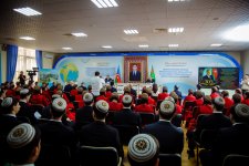 Türkmənistanda Ümummilli Lider Heydər Əliyevin anadan olmasının 103-cü ildönümü qeyd olunub (FOTO)