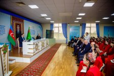 Türkmənistanda Ümummilli Lider Heydər Əliyevin anadan olmasının 103-cü ildönümü qeyd olunub (FOTO)