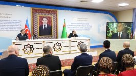 Türkmənistanda Ümummilli Lider Heydər Əliyevin anadan olmasının 103-cü ildönümü qeyd olunub (FOTO)