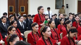 Türkmənistanda Ümummilli Lider Heydər Əliyevin anadan olmasının 103-cü ildönümü qeyd olunub (FOTO)