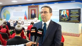 Türkmənistanda Ümummilli Lider Heydər Əliyevin anadan olmasının 103-cü ildönümü qeyd olunub (FOTO)