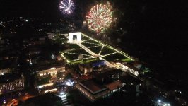 Xankəndidə festival və atəşfəşanlıq olub (FOTO)