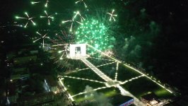 Xankəndidə festival və atəşfəşanlıq olub (FOTO)