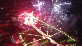Xankəndidə festival və atəşfəşanlıq olub (FOTO)