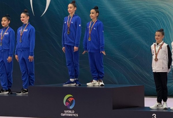 Azərbaycan gimnastları beynəlxalq turnirdə uğurlu nəticələr göstəriblər (FOTO)