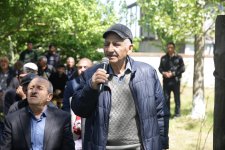 Xaçmazın Əhmədoba kəndində sakinlərin müraciət və təklifləri dinlənilib (FOTO)