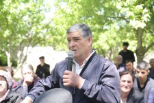 Xaçmazın Əhmədoba kəndində sakinlərin müraciət və təklifləri dinlənilib (FOTO)