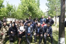 Xaçmazın Əhmədoba kəndində sakinlərin müraciət və təklifləri dinlənilib (FOTO)