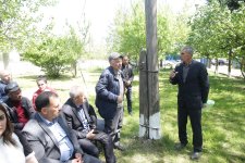 Xaçmazın Əhmədoba kəndində sakinlərin müraciət və təklifləri dinlənilib (FOTO)