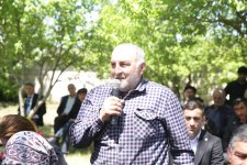 Xaçmazın Əhmədoba kəndində sakinlərin müraciət və təklifləri dinlənilib (FOTO)