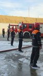 Lökbatandakı yanğının söndürülməsinə 40 texnika, 2 helikopter cəlb olunub (FOTO/VİDEO) (YENİLƏNİB)