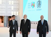 Prezident İlham Əliyev Bakı Olimpiya Stadionunun ərazisində WUF13 ilə bağlı görülən işlərlə tanış olub (FOTO/VİDEO)