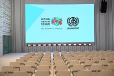 Prezident İlham Əliyev Bakı Olimpiya Stadionunun ərazisində WUF13 ilə bağlı görülən işlərlə tanış olub (FOTO/VİDEO)