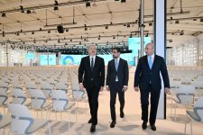Prezident İlham Əliyev Bakı Olimpiya Stadionunun ərazisində WUF13 ilə bağlı görülən işlərlə tanış olub (FOTO/VİDEO)