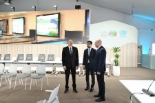 Prezident İlham Əliyev Bakı Olimpiya Stadionunun ərazisində WUF13 ilə bağlı görülən işlərlə tanış olub (FOTO/VİDEO)