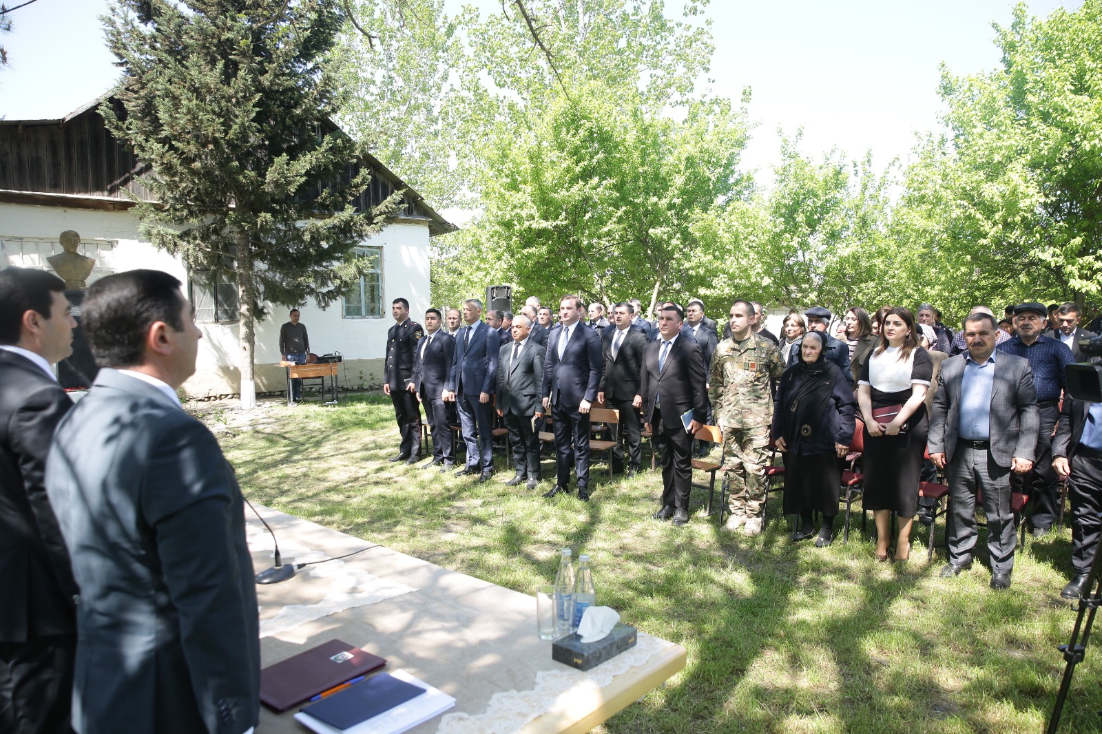 Xaçmazın Əhmədoba kəndində sakinlərin müraciət və təklifləri dinlənilib (FOTO)
