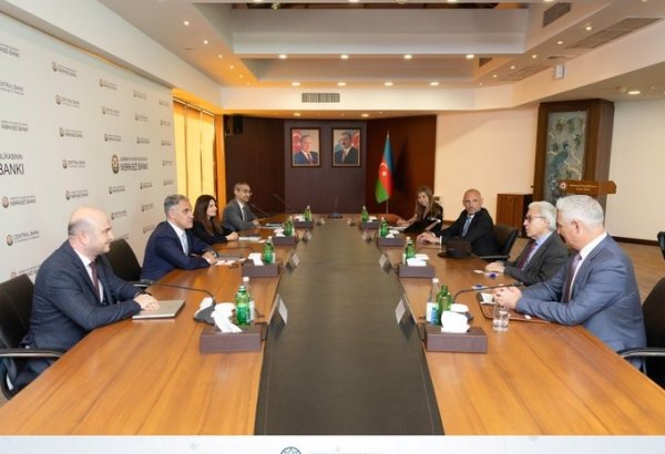 Mərkəzi Bank ABŞ şirkəti ilə institusional investorlarla əməkdaşlıq imkanlarını müzakirə edib