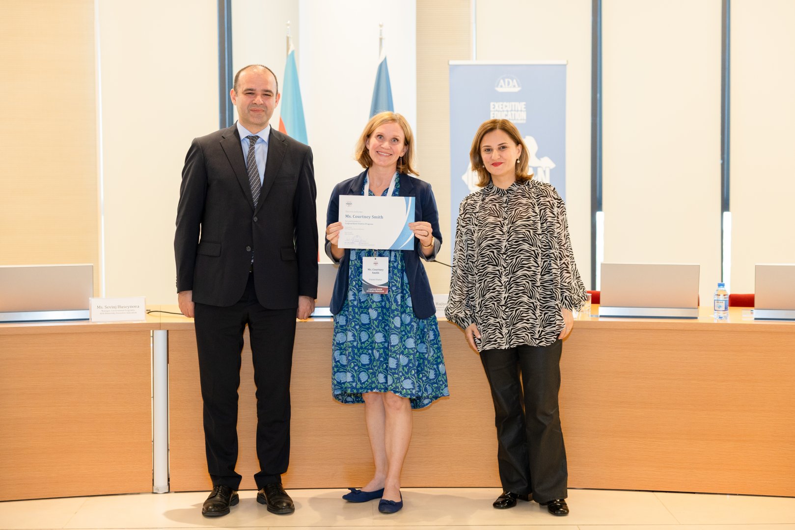 ADA Universitetində "Xəzər hövzəsi araşdırmaları" proqramının Məzun Günü keçirilib (FOTO)