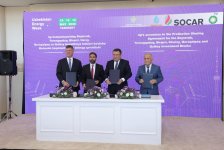 bp Özbəkistanda Şimali Üstyurd üzrə Hasilatın Pay Bölgüsü Sazişinə qoşuldu (FOTO)