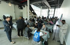Nyu-Yorkda Ulu Öndər Heydər Əliyevin anadan olmasının 103 illiyi münasibətilə şahmat turniri keçirilib (FOTO)