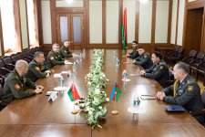 Azərbaycan və Belarus hərbi informasiya sahəsində nümayəndələrinin işçi görüşü keçirilib (FOTO)