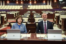 Sahibə Qafarova Slovakiya Milli Şurasının sədri ilə görüşüb (FOTO)