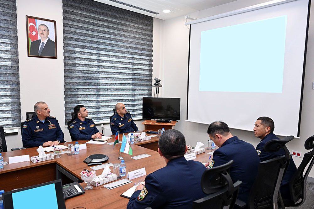 Azərbaycan və Özbəkistan HHQ nümayəndələri arasında görüş keçirilib (FOTO)