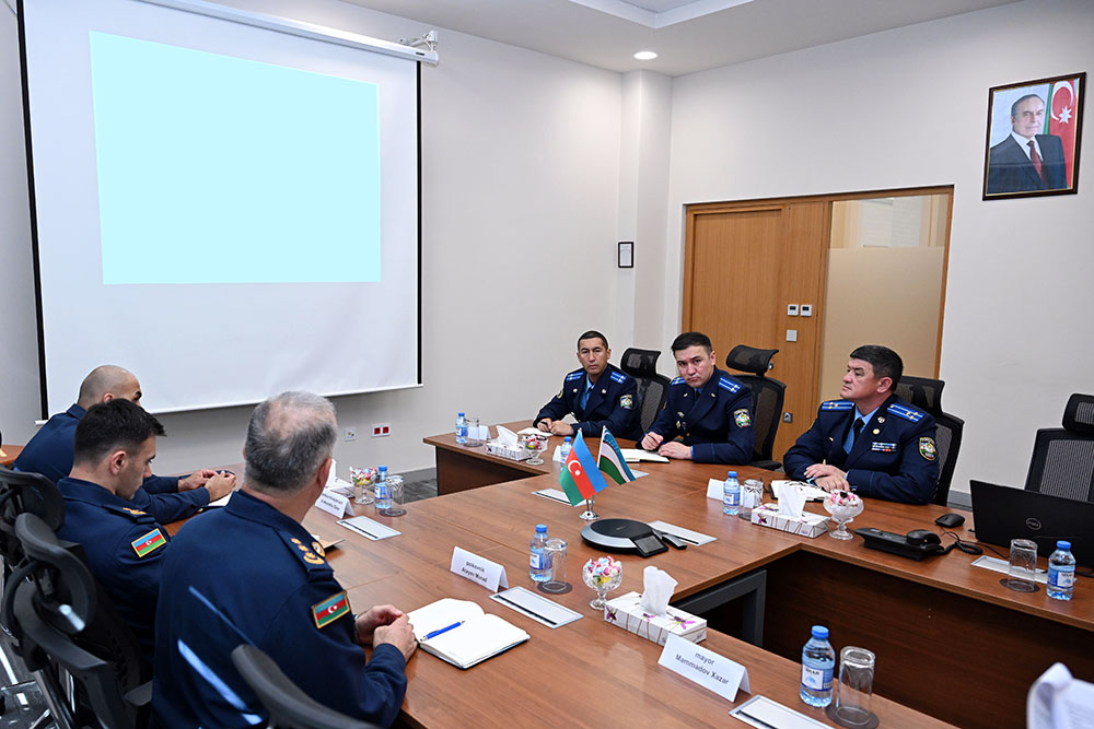 Azərbaycan və Özbəkistan HHQ nümayəndələri arasında görüş keçirilib (FOTO)