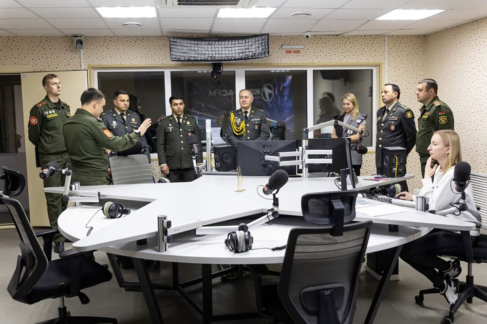 Azərbaycan və Belarus hərbi informasiya sahəsində nümayəndələrinin işçi görüşü keçirilib (FOTO)